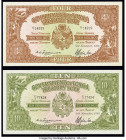Tonga Government of Tonga 4; 10 Shillings 1966 Pick 9d; 10e Two Examples Crisp Uncirculated. 

HID09801242017

© 2020 Heritage Auctions | All Rights R...