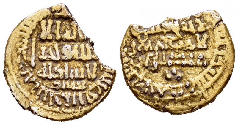 Caliphate of Cordoba. Abd Al-Rahman III. 1/3 dinar. 317-322 H. Al-Andalus. El. 0...