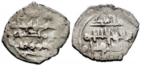 Kingdom of Taifas. Abd Al-Aziz Al-Mansur. Fractional Dirham. 435-439 H. Taifa of Almeria. (Prieto-176b). Ag. 0,89 g. Scarce. Almost VF. Est...40,00. ...