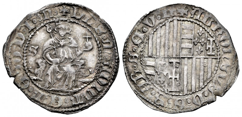 The Crown of Aragon. Alfonso I of Aragón (1162-1196). Carlino. Naples. S. (cf. P...