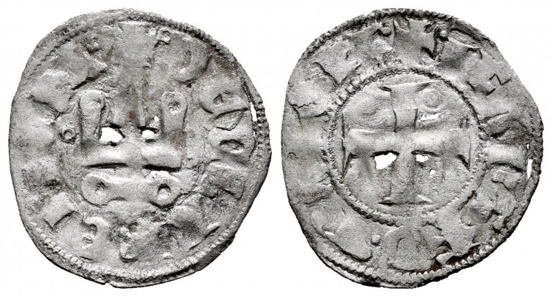 The Crown of Aragon. Fernando, Infant of Mallorca (1315-1316). Dinero tornes. Ac...