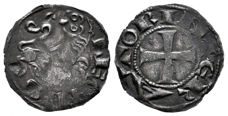 Kingdom of Castille and Leon. Alfonso VII (1126-1157). Dinero. Leon. (Bautista-1...
