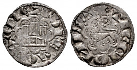 Kingdom of Castille and Leon. Alfonso X (1252-1284). Noven. Without mint mark. (Bautista-392). Ve. 0,80 g. Ex Vico 10/06/2011. Almost XF. Est...50,00....