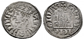 Kingdom of Castille and Leon. Sancho IV (1284-1295). Cornado. Sevilla. (Bautista-432). Ve. 0,78 g. Star and S on both sides of the castle´s cross. Cho...