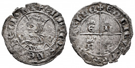Kingdom of Castille and Leon. Enrique II (1368-1379). Cruzado. Córdoba. (Bautista-645). Ve. 1,12 g. Scarce. Choice VF. Est...90,00. 


 SPANISH DES...