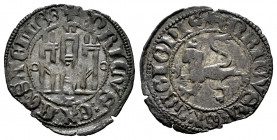Kingdom of Castille and Leon. Enrique III (1390-1406). Noven. Toledo. (Bautista-781.1). Ve. 0,92 g. Castle between roundels. T below the castle. Choic...