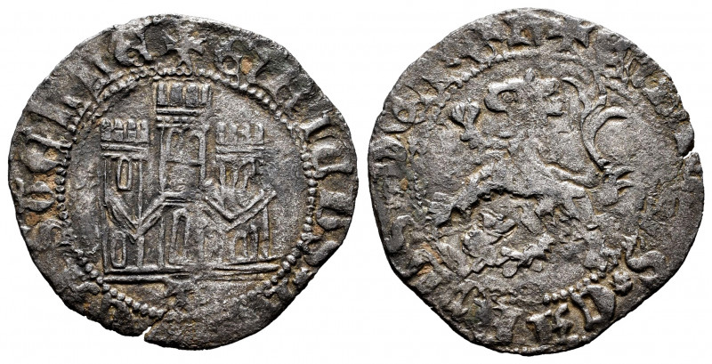 Kingdom of Castille and Leon. Enrique IV (1454-1474). 1 maravedi. Toledo. (Bauti...