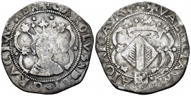 Charles I (1516-1556). 2 reales. Valencia. (Cal-90). Ag. 4,31 g. Shield with lion on reverse. Choice F/Almost VF. Est...120,00. 


 SPANISH DESCRIP...