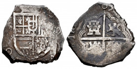 Philip III (1598-1621). 2 reales. 1605. Sevilla. (B). (Cal-664). Ag. 6,89 g. OMNIVM type. Choice F. Est...70,00. 


 SPANISH DESCRIPTION: Felipe II...