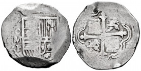 Philip III (1598-1621). 8 reales. México. F. (Cal-type 162). Ag. 26,71 g. Date not visible. Choice F. Est...120,00. 


 SPANISH DESCRIPTION: Felipe...