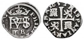 Philip IV (1621-1665). 1/2 real. 1652. Segovia. BR. (Cal-631). Ag. 0,95 g. Almost VF. Est...50,00. 


 SPANISH DESCRIPTION: Felipe IV (1621-1665). ...