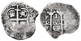Charles II (1665-1700). 1 real. 1668. Potosí. E. (Cal-251). Ag. 3,06 g. Almost VF/VF. Est...60,00. 


 SPANISH DESCRIPTION: Carlos II (1665-1700). ...