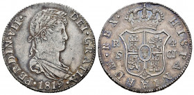 Ferdinand VII (1808-1833). 4 reales. 1819. Sevilla. CJ. (Cal-1126). Ag. 13,60 g. Some bluish patina. Choice VF/Almost XF. Est...180,00. 


 SPANISH...