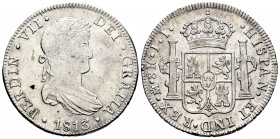Ferdinand VII (1808-1833). 8 reales. 1813. México. JJ. (Cal-1323). Ag. 26,89 g. Minor nicks on edge. Choice VF. Est...100,00. 


 SPANISH DESCRIPTI...