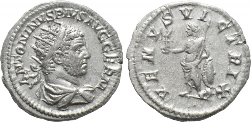 CARACALLA (198-217). Antoninianus. Rome. 

Obv: ANTONINVS PIVS AVG GERM. 
Rad...