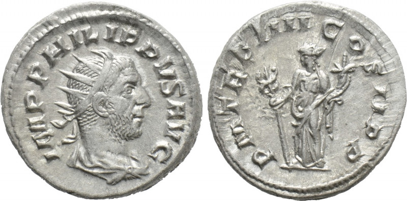 PHILIP I 'THE ARAB' (244-249). Antoninianus. Rome. 

Obv: IMP PHILIPPVS AVG. ...