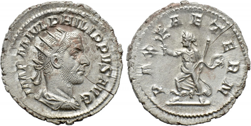 PHILIP I 'THE ARAB' (244-249). Antoninianus. Rome. 

Obv: IMP M IVL PHILIPPVS ...