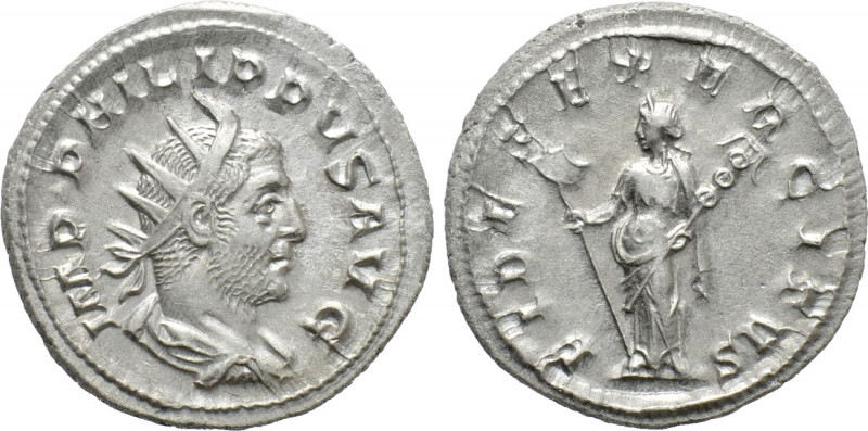 PHILIP I 'THE ARAB' (244-249). Antoninianus. Rome. 

Obv: IMP PHILIPPVS AVG. ...