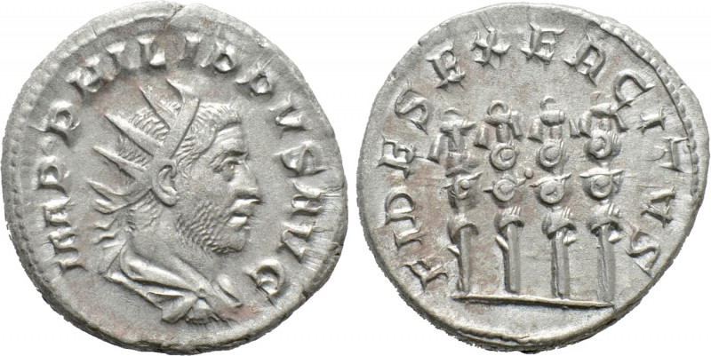 PHILIP I 'THE ARAB' (244-249). Antoninianus. Rome. 

Obv: IMP PHILIPPVS AVG. ...