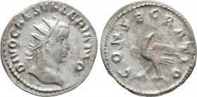 DIVUS VALERIAN II (Died 258). Antoninianus. Rome