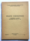 Biuletyn Numizmatyczny - Opis Rzeczy i Autorów Roczników 1965-1969 ( nr 1-48) - PTA KN