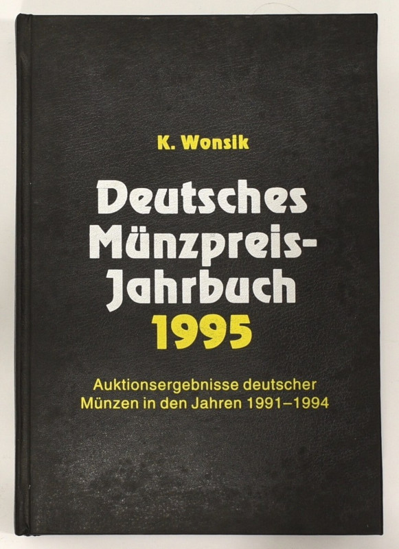 K. Wonsik, Deutsches Münzpreis-Jahrbuch 1995 Notowania monet niemieckich (w typ ...