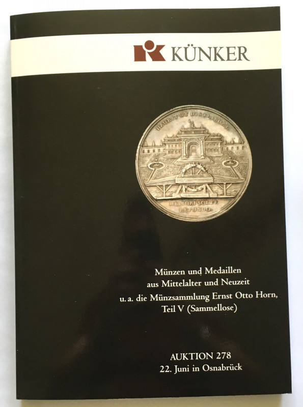 Katalog aukcyjny, Künker 278/2016 r - bardzo rzadkie ciekawe, monety polskie i m...