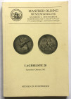 Katalog aukcyjny, MANFRED OLDING LEGERLISTE 28/2003 r - monety saskie i sasko-polskie