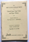 Katalog aukcyjny, Stacks The ART LOVI COLLECTION 1968 r - rzadkie monety USA