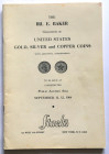 Katalog aukcyjny, Stacks UNITED STATES GOLD, SILVER and COPPER COINS 1964 r - rzadkie i ciekawe, monety USA