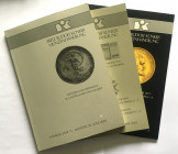Katalogi aukcyjne 3 szt., Künker 75/2002 r, Künker 85/2003 r, Künker 88/2003 r