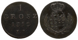 Duchy of Warsaw, 1 groschen 1812