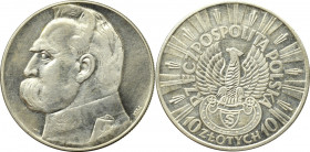 II Republic of Poland, 10 zloty 1934 Riffle eagle R