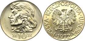 PRL, 10 złotych 1972 Kościuszko