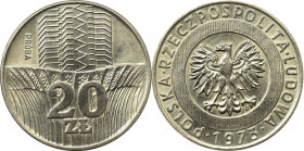 Peoples Republic of Poland, 20 zloty 1973 - Specimen