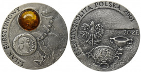 III RP, 20 złotych 2001 Szlak bursztynowy