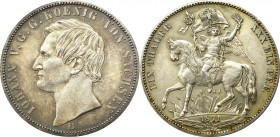Germany, Saxony, Johann, 1 Thaler 1871 B