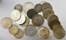 Austria, Zestaw monet srebrnych (33 egz)