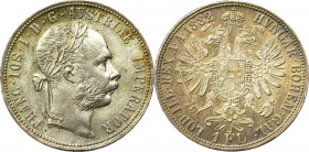 Austria-Hungary, Franz Joseph I, 1 florin 1882