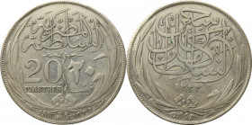 Egypt, 20 piastres 1917