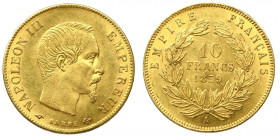 France, 10 francs 1859 A