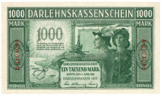 Ober Ost, 1000 marek Kowno 1918
