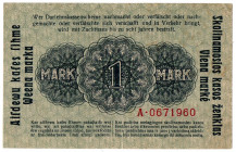 Ober Ost, 1 marka Kowno 1918