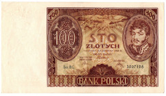 II Rzeczpospolita, 100 złotych 1934 BC. - zestaw dwóch egzemplarzy kolejne numery