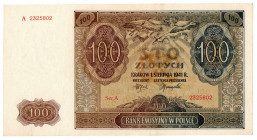 Generalne Gubernatorstwo, 100 złotych 1941 A