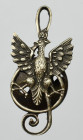 II RP, Miniatura orła na kluczu wiolinowym