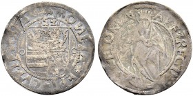 SCHWEIZ. GRAUBÜNDEN. Die Münzen des Bistums Chur. Paul Ziegler von Ziegelberg, 1503-1541. Batzen 1521, Chur. 2.81 g. Tr. 38 var. HMZ 2-380d. Schön-seh...
