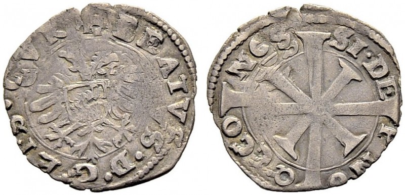 SCHWEIZ. GRAUBÜNDEN. Die Münzen des Bistums Chur. Beatus a Porta, 1565-1581. Kre...