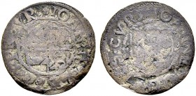SCHWEIZ. GRAUBÜNDEN. Die Münzen des Bistums Chur. Johann V. Flugi von Aspermont, 1601-1627. Unbestimmte Münze o. J., Chur. Vierfeldiges Wappen in span...