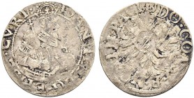 SCHWEIZ. GRAUBÜNDEN. Die Münzen des Bistums Chur. Johann V. Flugi von Aspermont, 1601-1627. Groschen o. J., Chur. Hl. Luzius mit Krone und Bart, unten...